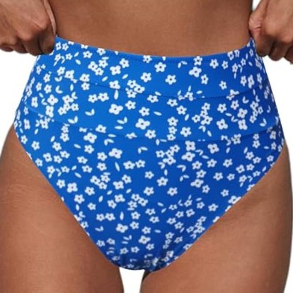 Hilinker Women's V Neck High Waisted 2 Piece Bathing Suit Size Medium NWT - Picture 5 of 5